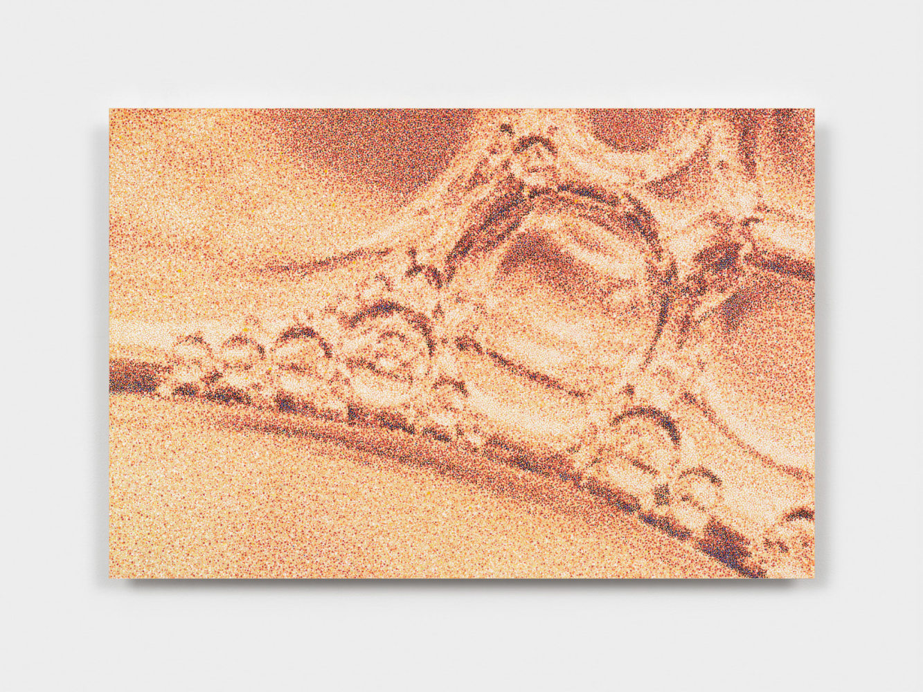 Tauba Auerbach Foam, 2024 acrylic on dibond 16 x 24 x 1 in. (40.6 x 61 x 2.5 cm) signed and dated verso: &quot;Tauba Auerbach 2024&quot;