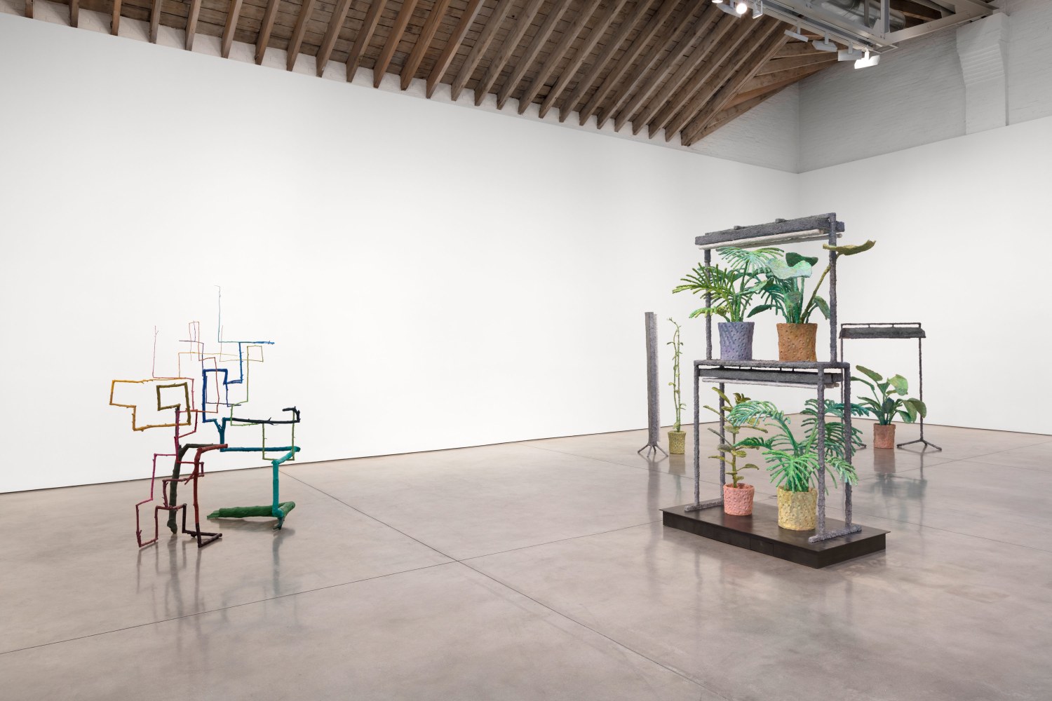 Installation view, Evan Holloway, March 23 – April 22, 2017