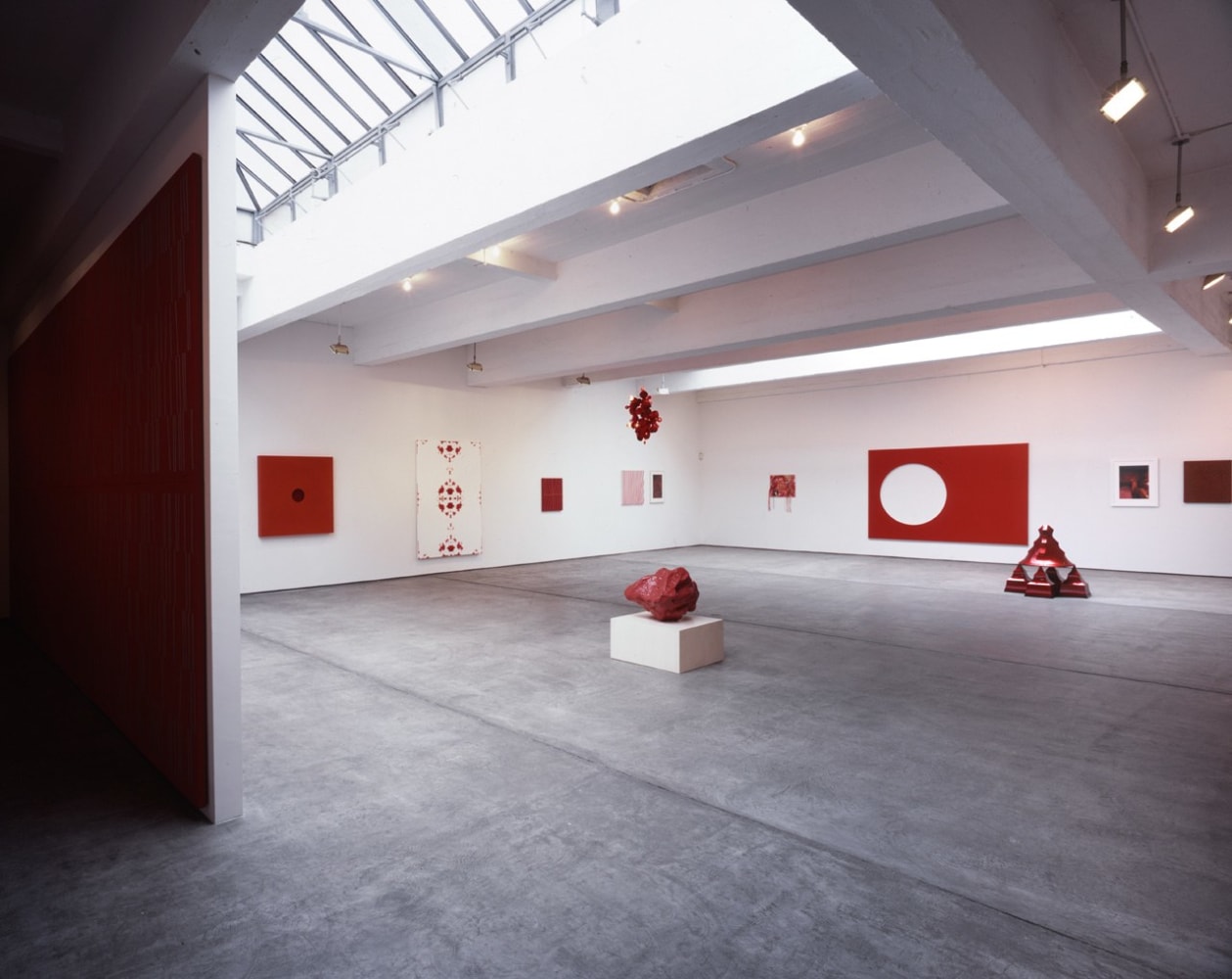 Installation view, An Ongoing Low-Grade Mystery, Paula Cooper Gallery, 521 W 21st Street, New York. May 6 - 31, 2006. Photo: Jeffrey Price.