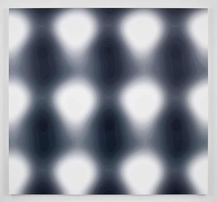 Wayne Gonzales "Untitled" 2009 Acrylic on canvas 84 x 90 in.