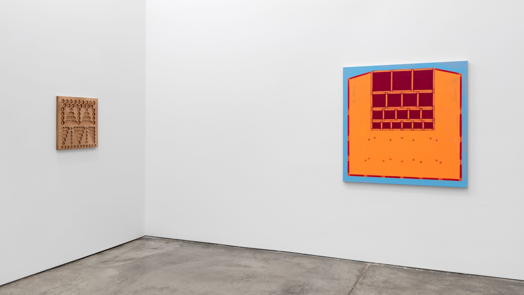 Installation view, Dan Walsh, January 5 – February 4, 2017