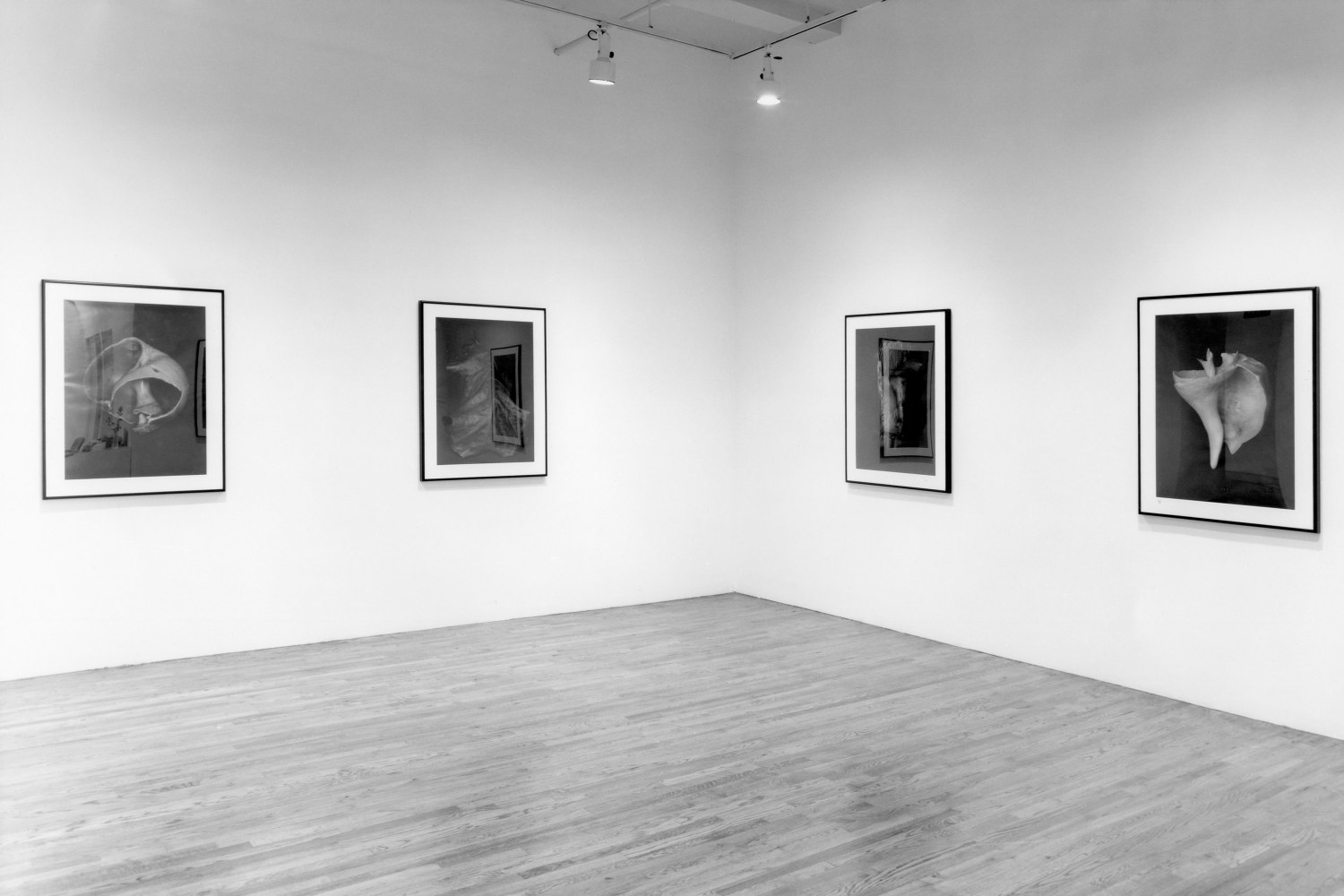 Installation view, Recent Photographs, Paula Cooper Gallery, 155 Wooster Street, June 7 - 30, 1989. Photo: Geoffrey Clements.