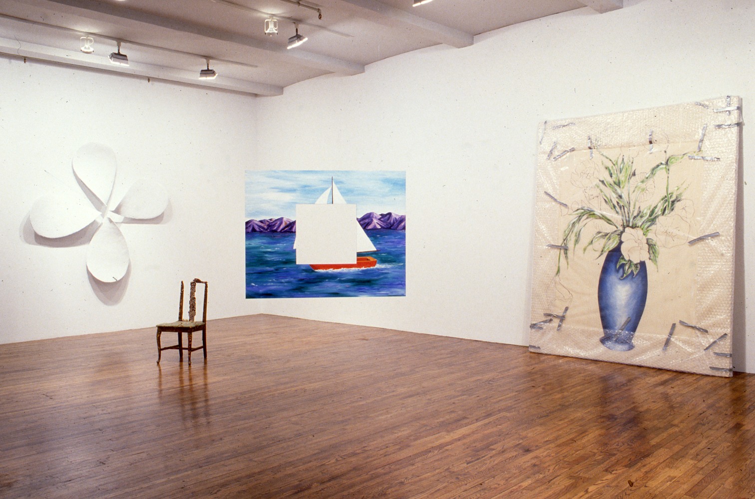 Installation view, Jonathan Borofsky, Paula Cooper Gallery, 155 Wooster Street, New York, March 3 - April 1, 1995. © Jonathan Borofsky. Courtesy Paula Cooper Gallery, New York. Photo: D. James Dee.