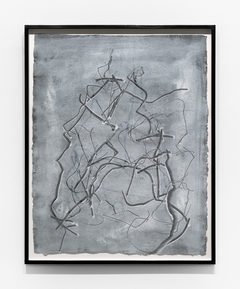 Beatrice Caracciolo
Combattere 14, 2021
pigment and cellulose on paper
paper: 26 1/2 x 20 3/4  in. (67.3 x 52.7 cm)
frame: 28 3/4 x 22 7/8 in. (73 x 58.1 cm)