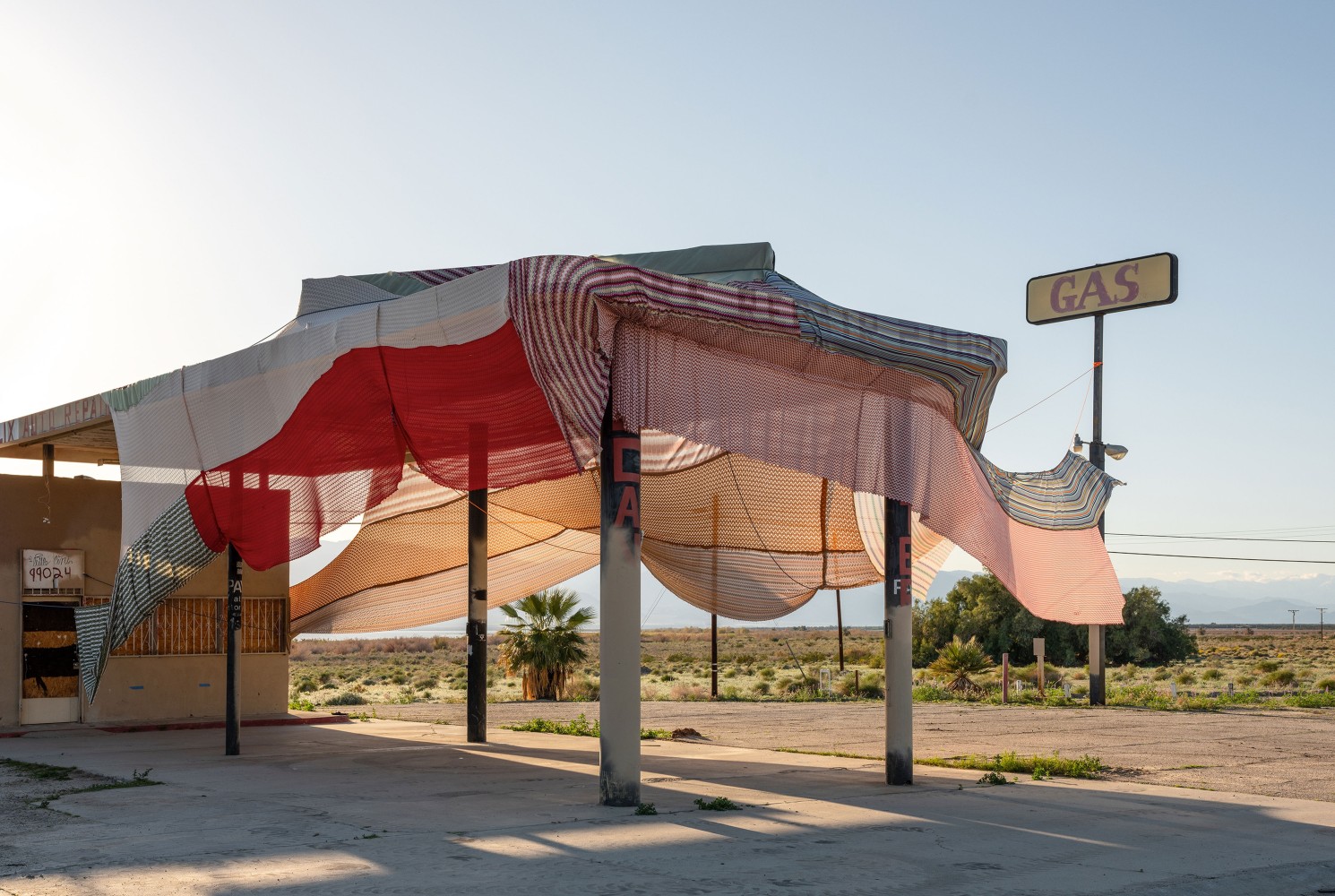 Installation view, Halter (2019), Desert X 2019, Coachella Valley, CA. Courtesy Desert X. Photo: Lance Gerber