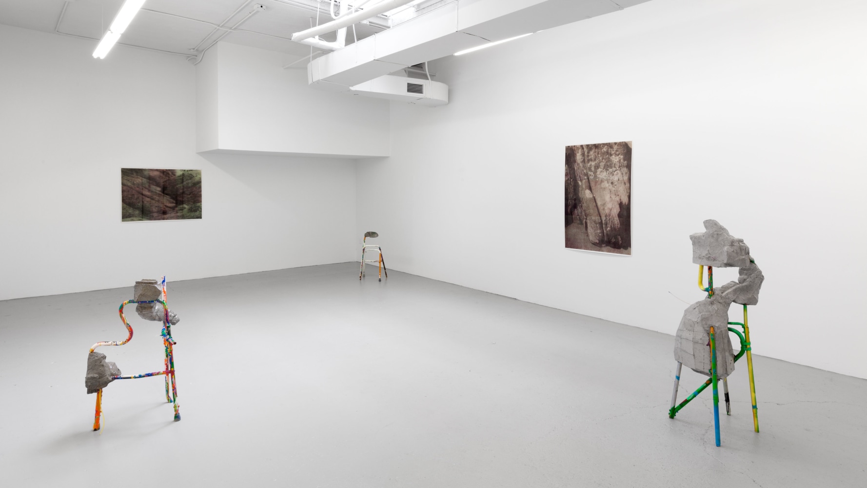 Installation view, Justin Matherly, April 19 – May 29, 2014