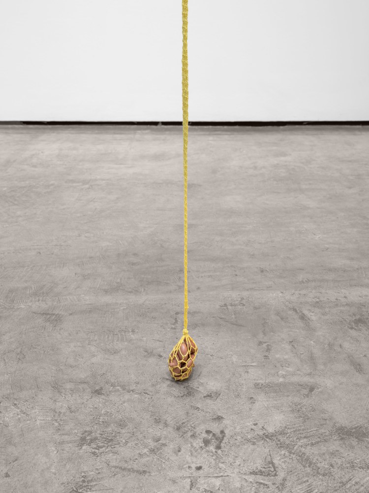 Veronica Ryan, Untitled, 2020 woven cotton, sculpey