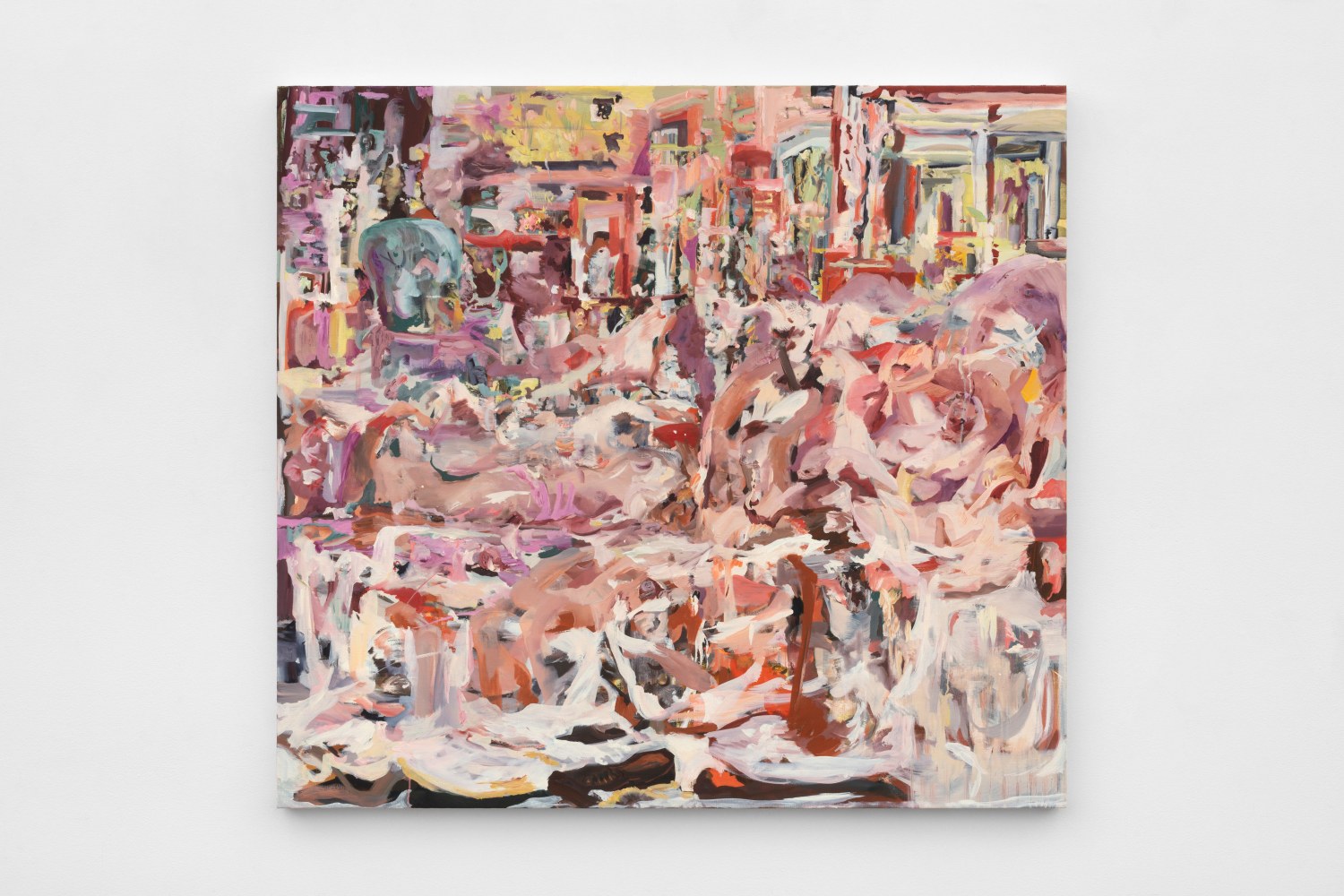 Cecily Brown
Up the Neck, 2020
oil on linen
43 x 47 in. (109.2 x 119.4 cm)