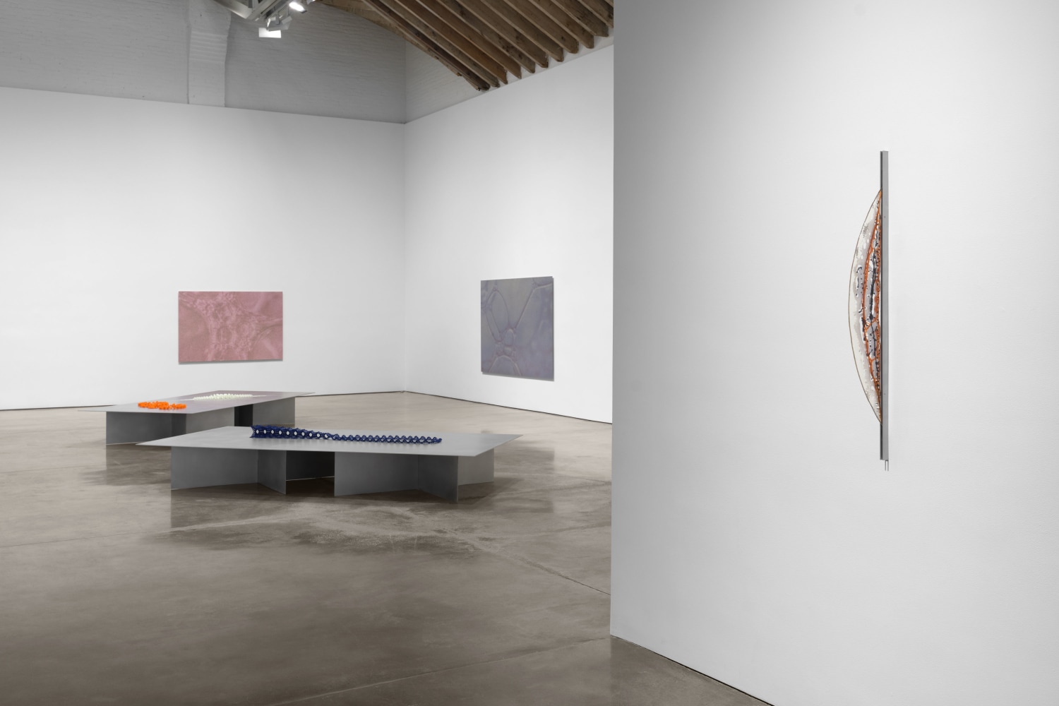 Installation view, Tauba Auerbach: Free Will, Paula Cooper Gallery, New York, March 18 - April 22, 2023. Photo: Steven Probert