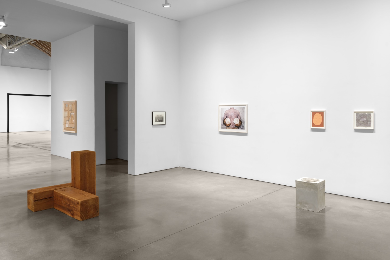 Installation view, Borderline: A Group Exhibition, Paula Cooper Gallery, New York, July 8 – August 8, 2025. Courtesy Paula Cooper Gallery, New York. Photo: Steven Probert