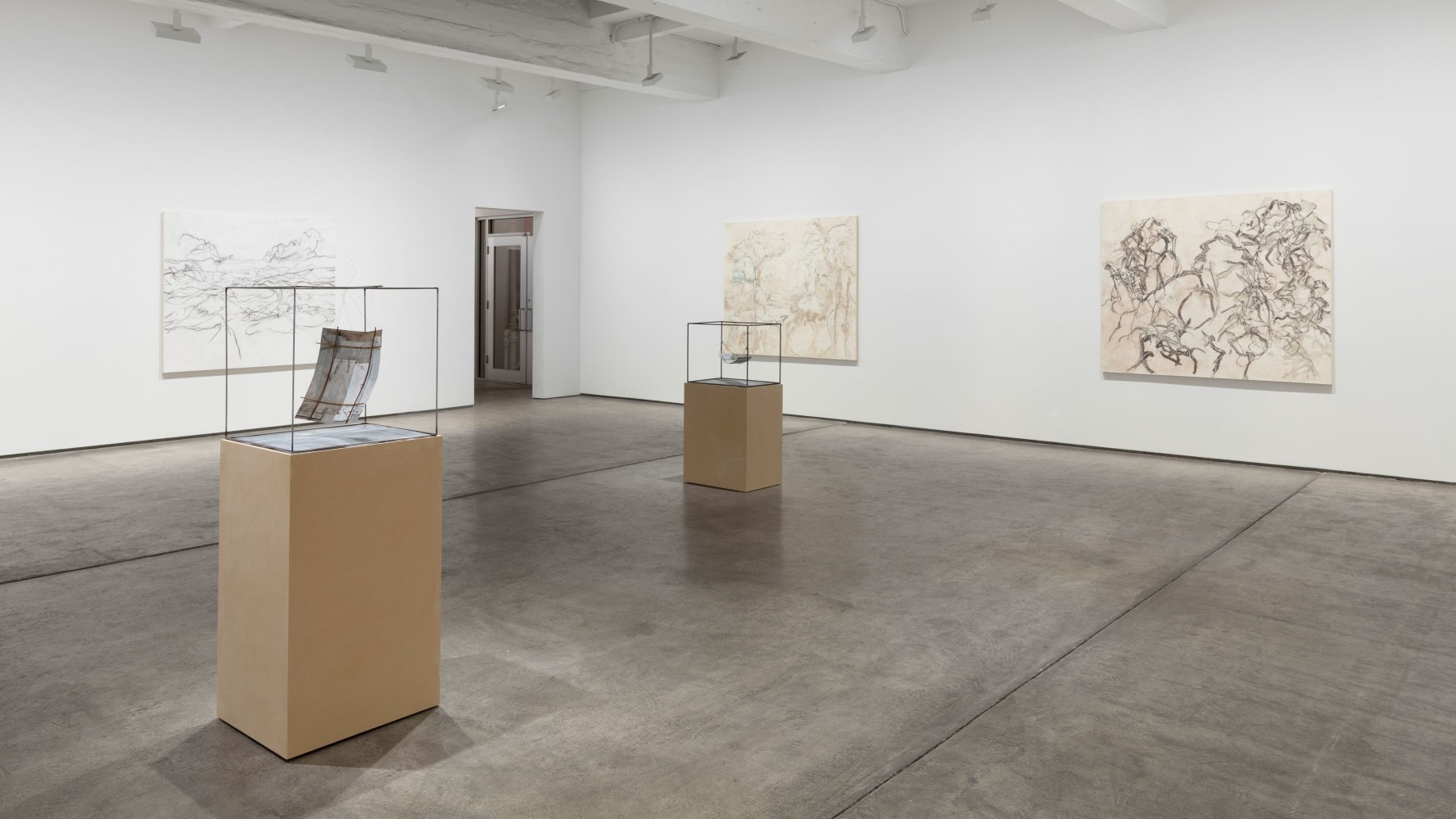 Installation view, Beatrice Caracciolo, Il Bosco Lontano, January 6 – February 3, 2018