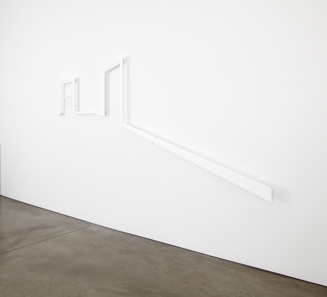 Walid Raad Section 88: Views from inner to outer compartment_ACT XXI_Scene VIII, 2011 painted high density foam 53 1/2 x 110 1/2 x 2 in. (135.9 x 280.7 x 5.1 cm), Edition of 3, 2 AP