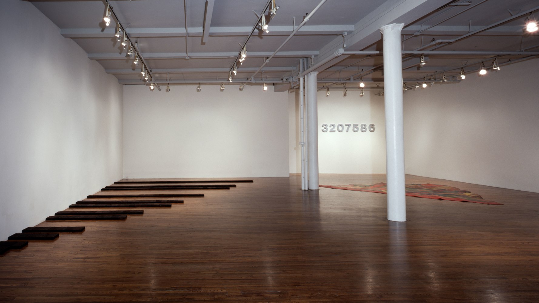 Installation view, Group Show, Paula Cooper Gallery, 155 Wooster Street, New York, June 8 - 15 1990. Photo: Geoffrey Clements.