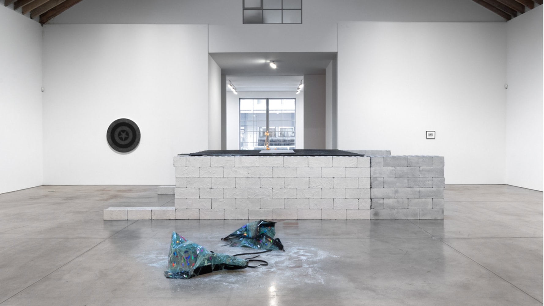 Installation view, Every Revolution is a Roll of the Dice, Paula Cooper Gallery, 534 W 21st Street, New York. January 8 - February 10, 2009.