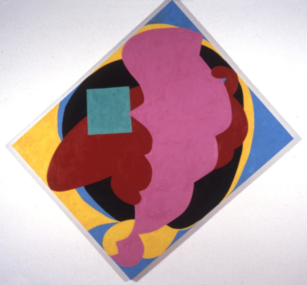 Elizabeth Murray &quot;Traveler's Dream&quot; Oil on canvas 132 1/2&quot; x 132&quot;