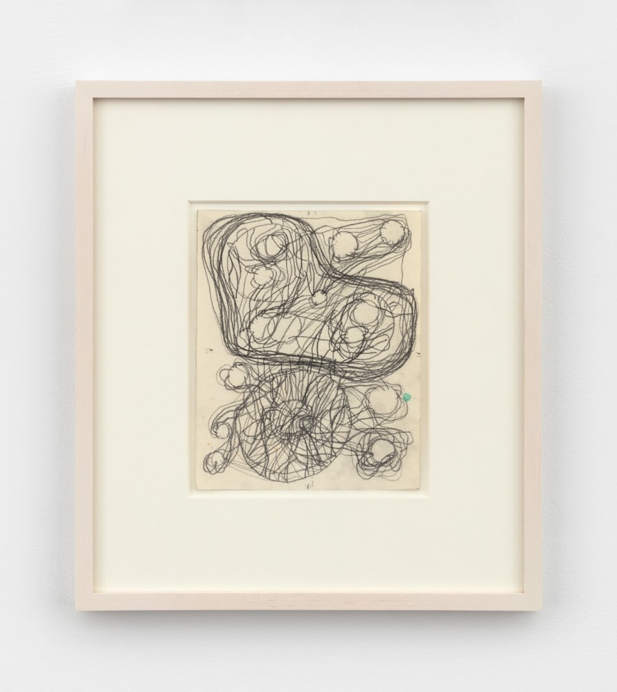 Atsuko Tanaka &quot;Untitled&quot; 2002 Pencil on paper 8 1/4 x 6 5/8 in.