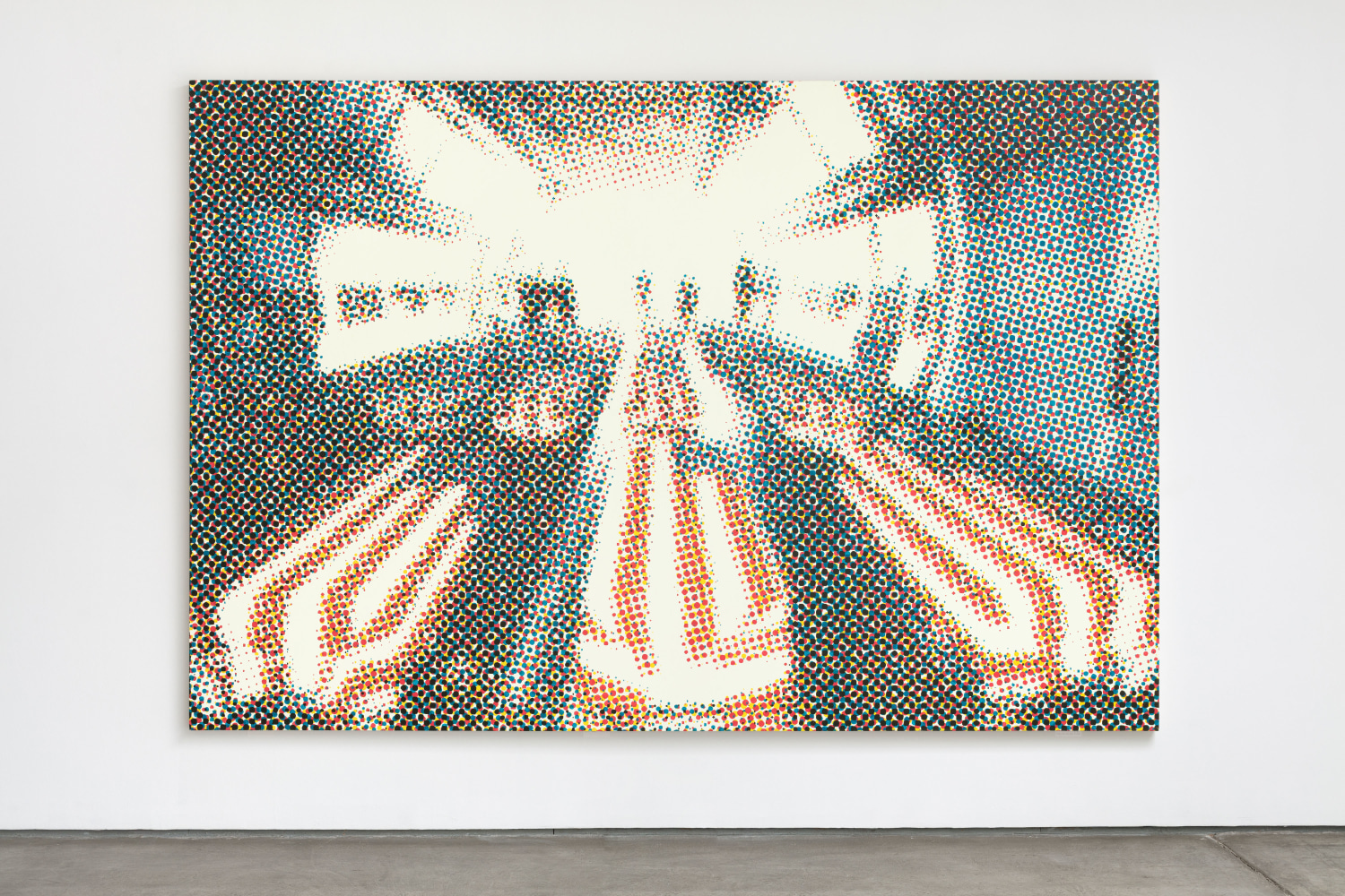Wayne Gonzales Untitled, 2007 acrylic on canvas 84 x 126 in. (213.4 x 320 cm)