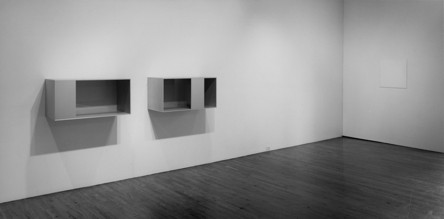Installation view, 20th Anniversary group Exhibition, Paula Cooper Gallery, 155 Wooster Street, New York, September 6 - 28, 1988. Photo: D. James Dee.