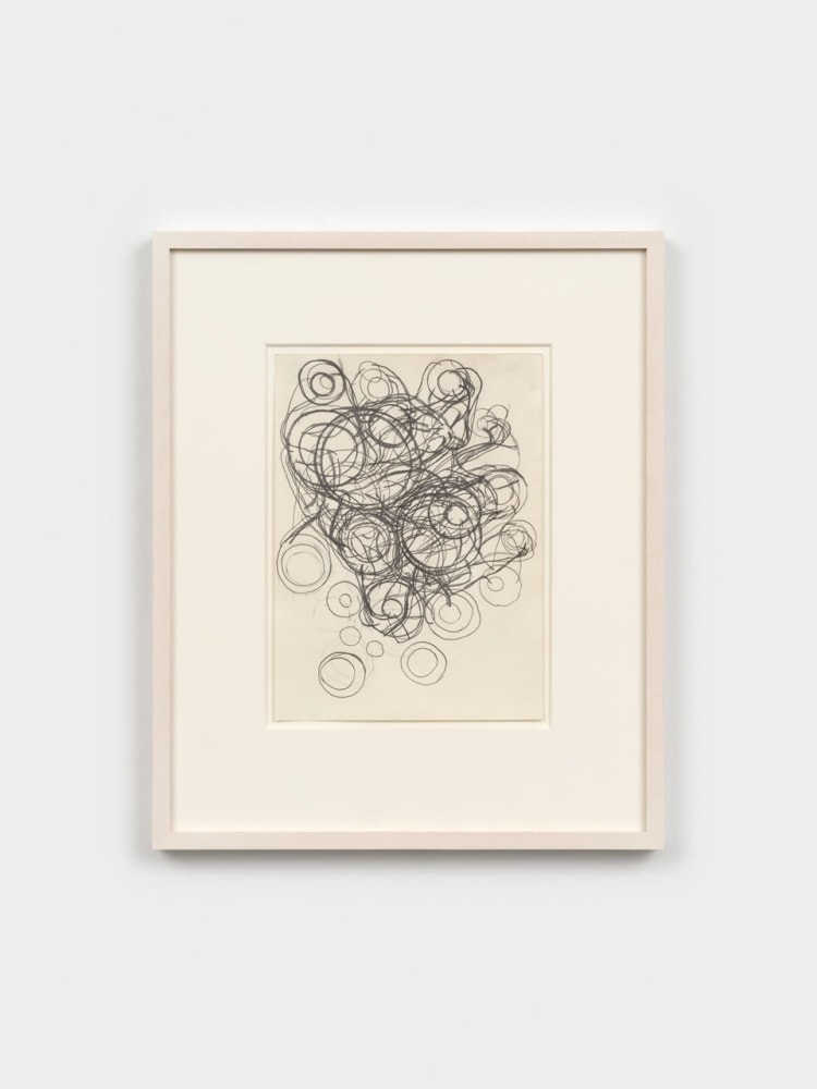 Atsuko Tanaka &quot;Untitled&quot; 1980 Pencil on paper 10 3/4 x 7 7/8 in.