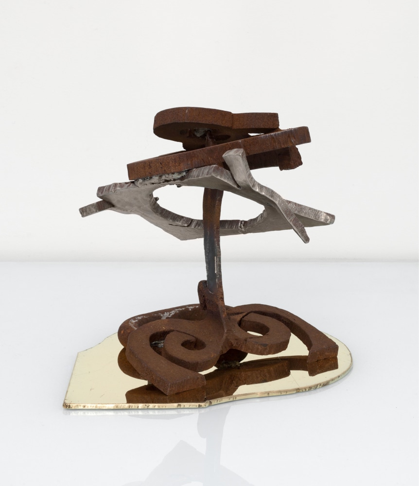 Mark di Suvero Buckaroo, 2014 steel and magnetic steel 11 3/4 x 11 x 8 in. (29.8 x 27.9 x 20.3 cm)