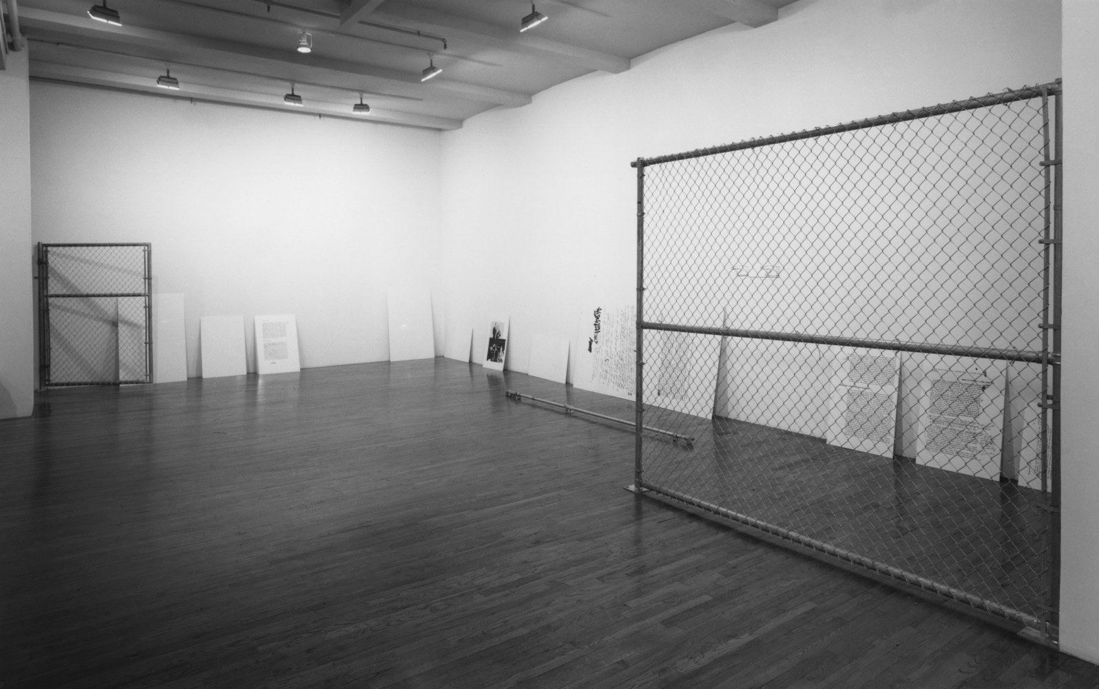 Installation view, Group Show Exhibition, Paula Cooper Gallery, 155 Wooster Street, New York, December 5 - January 16, 1993. Photo: Geoffrey Clements.