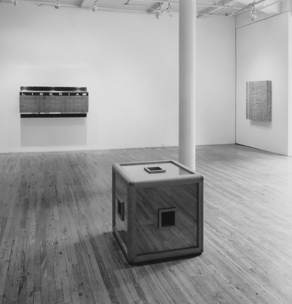Installation view, Art Against AIDS: A Benefit Exhibition, Paula Cooper Gallery, 155 Wooster Street, New York, June 4 - July 4, 1987. Photo: D. James Dee.