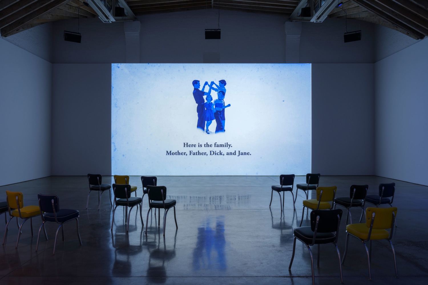 Installation view, Ja'Tovia Gary, You Smell Like Outside..., Paula Cooper Gallery, February 11 – March 11, 2023.
