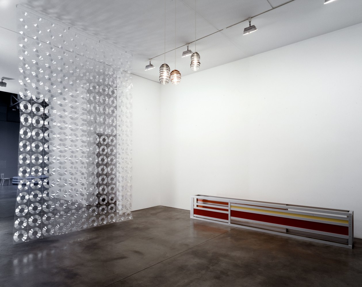 Installation view, Summer Group Exhibition, Paula Cooper Gallery, 534 W 21st Street, New York. June 9 - July 21, 2000. Photo: Tom Powel.