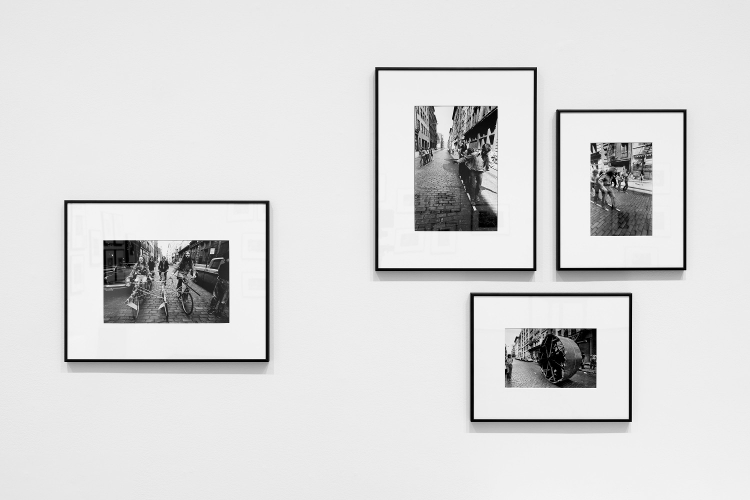 installation view, Peter Moore: Festive Years, Paula Cooper Gallery, 521 W 21st Street