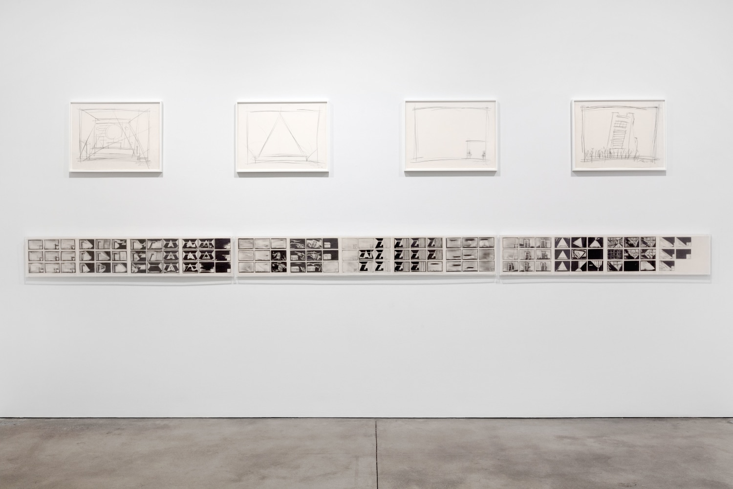 Installation view, Robert Wilson, Einstein on the Beach, September 12 – October 20, 2012