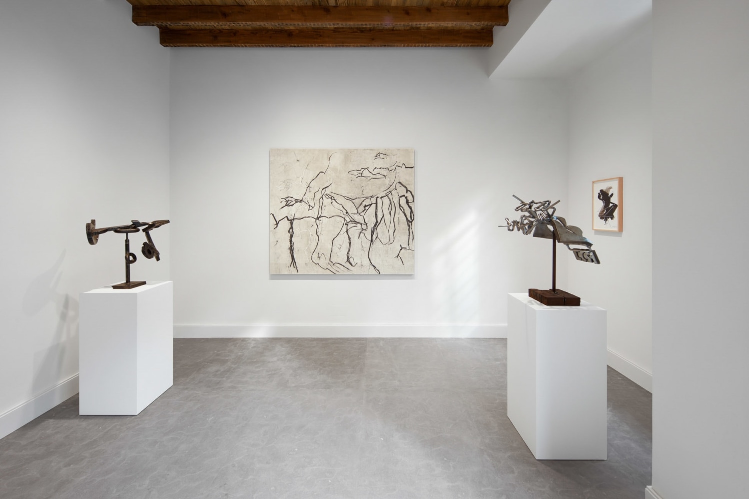 Installation view, Resonance: A Group Exhibition, Paula Cooper Gallery’s special project at No. 30 Yuhua New Village, Shanghai, November 6 - December 26, 2024. Courtesy Paula Cooper Gallery. Photo: LING