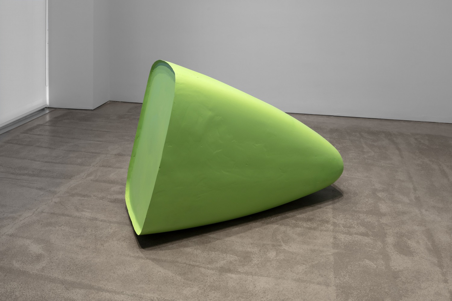 Robert Grosvenor, Untitled, 2019, sheet metal, auto body filler, spray paint