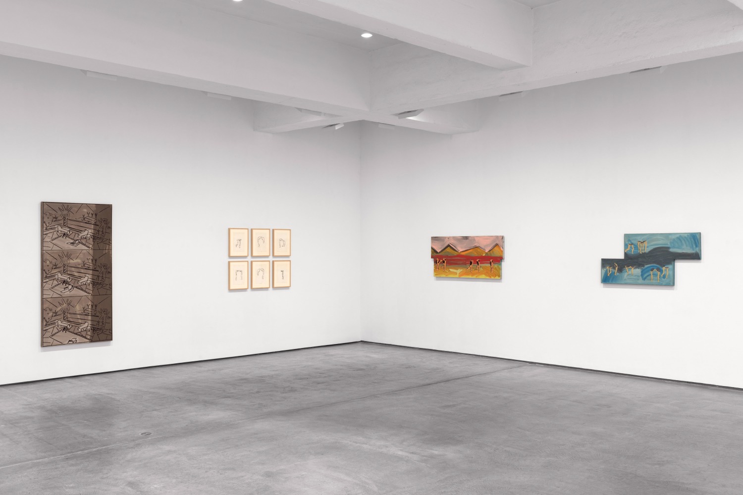 Installation view, Michael Hurson, The Passing of Time: Michael Hurson at Work, 1971-2001, Curated By Dan Nadel, November 30 – December 22, 2017