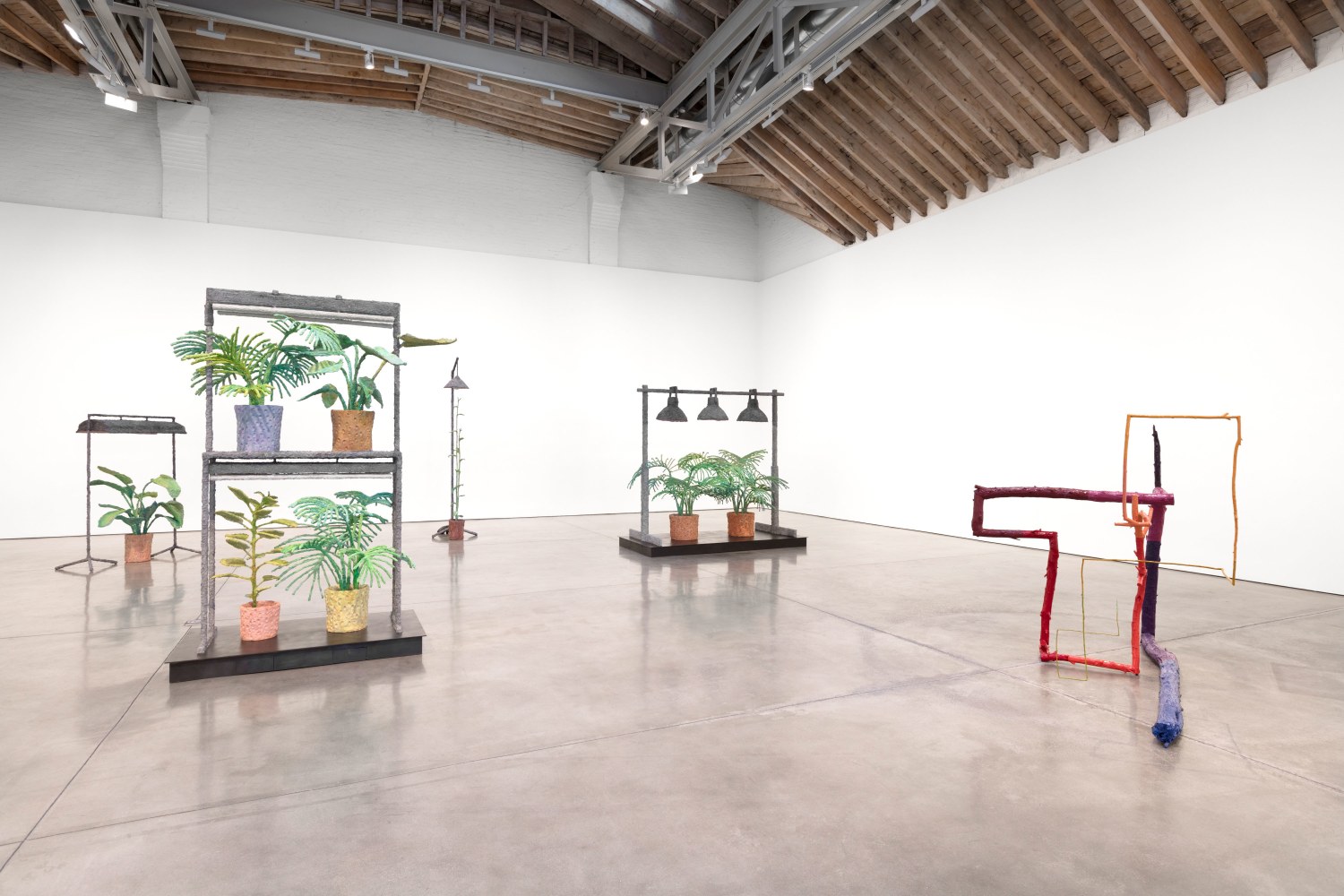 Installation view, Evan Holloway, March 23 – April 22, 2017