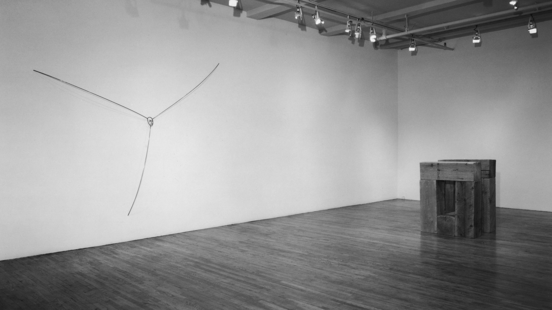 Installation view, Changing Group Exhibition, Paula Cooper Gallery, 155 Wooster Street, New York, June 15 - August, 1988. Photo: Geoffrey Clements.