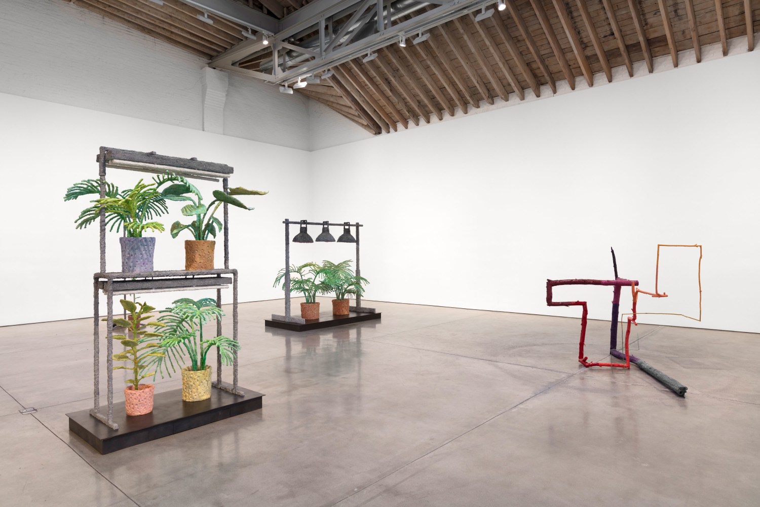 Installation view, Evan Holloway, March 23 – April 22, 2017