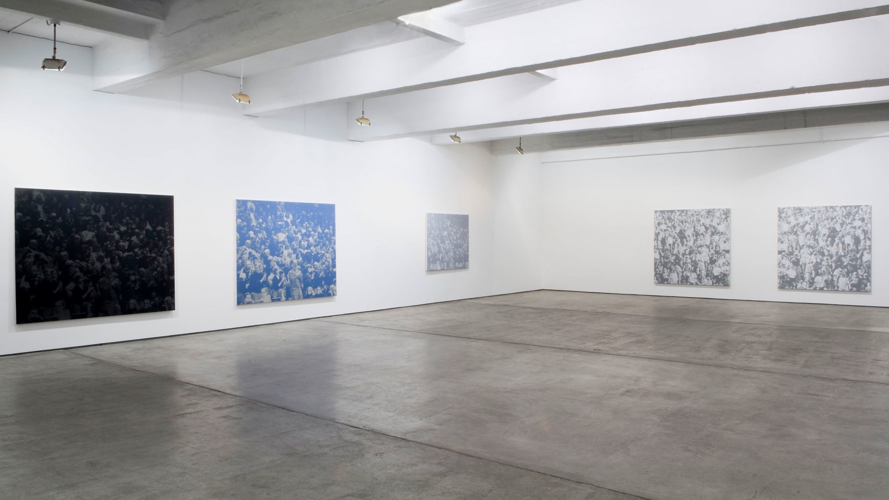 Installation view, Wayne Gonzales, Paula Cooper Gallery, 521 W 21st Street, New York. May 5 - June 29, 2007. © Wayne Gonzales. Courtesy Paula Cooper Gallery, New York.