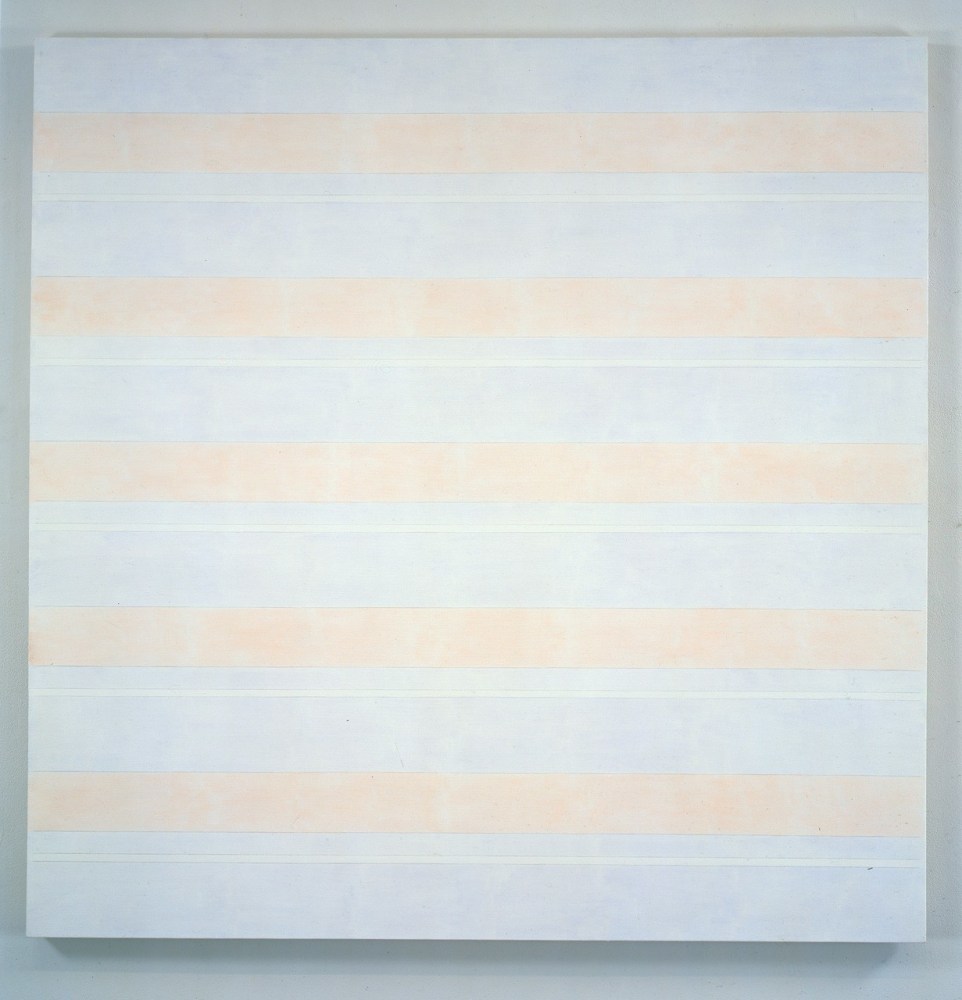 Agnes Martin  "Untitled #10" 1994 Acrylic and graphite on canvas 60 1/8 x 60 1/8 in.