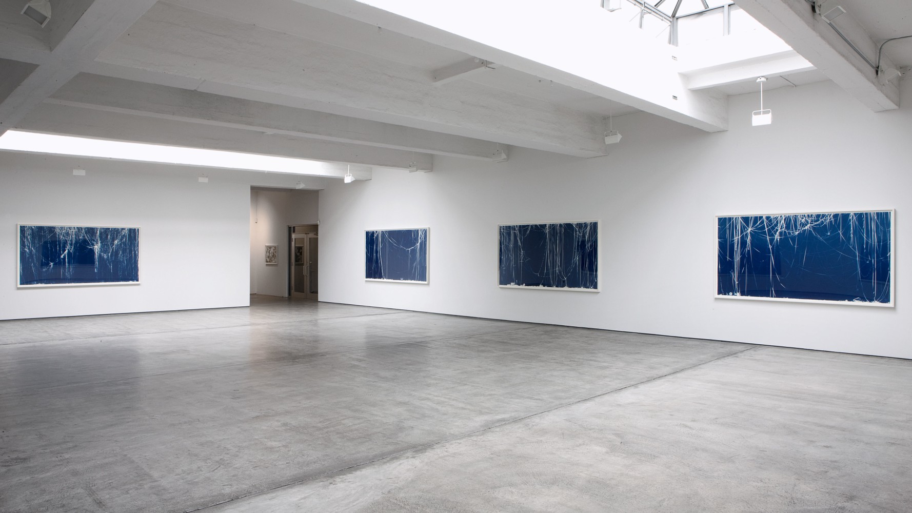 Christian Marclay - Cyanotypes - Exhibitions - Paula Cooper Gallery