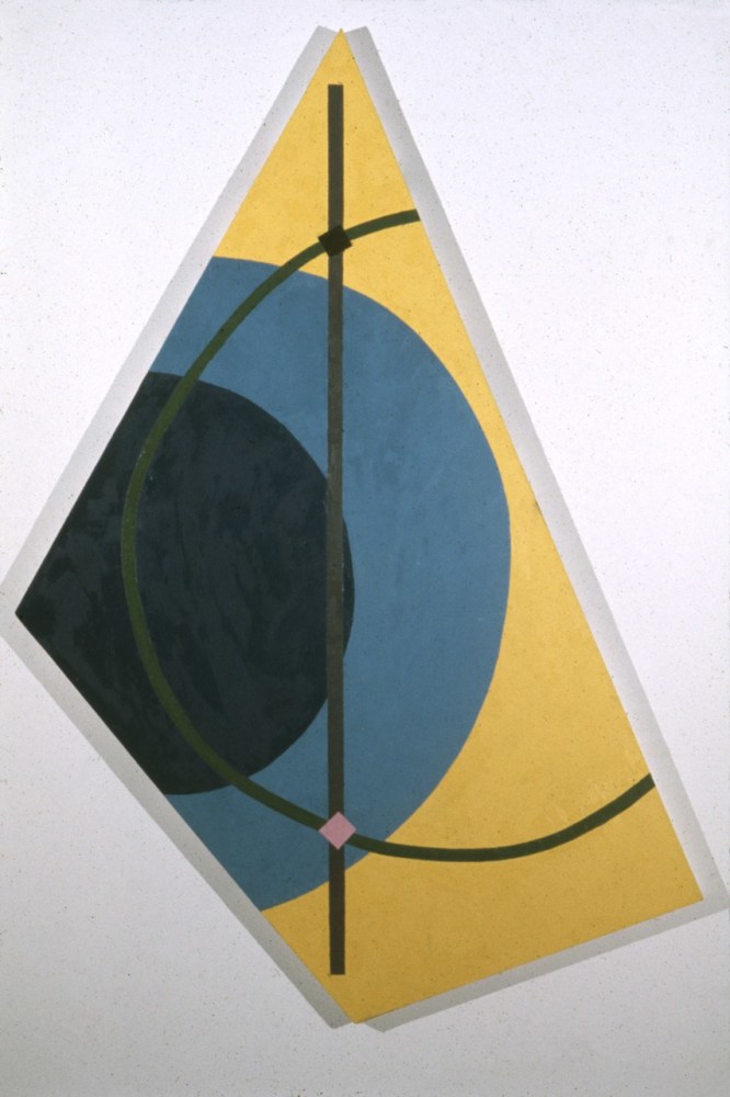 Elizabeth Murray &quot;Untitled&quot;, 1976 Oil on Canvas 90&quot; x 60&quot;