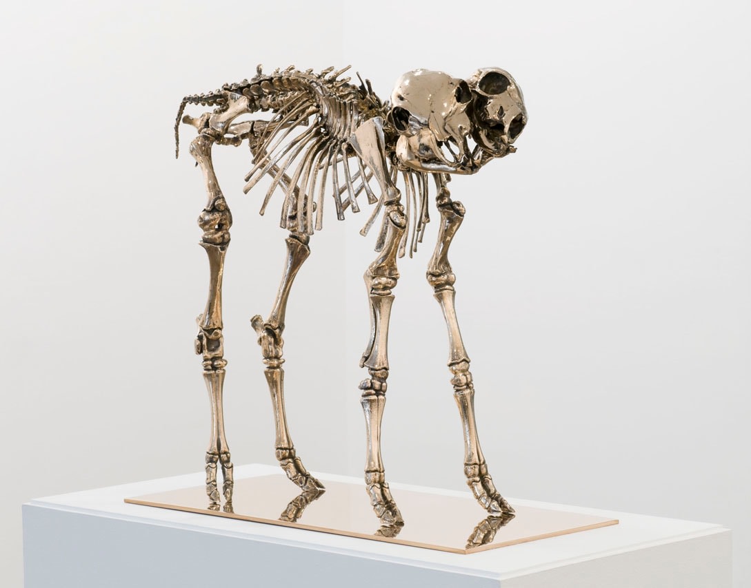 Sherrie Levine "False God" 2007 Cast bronze 25 x 24 1/2 x 9 3/4 in.