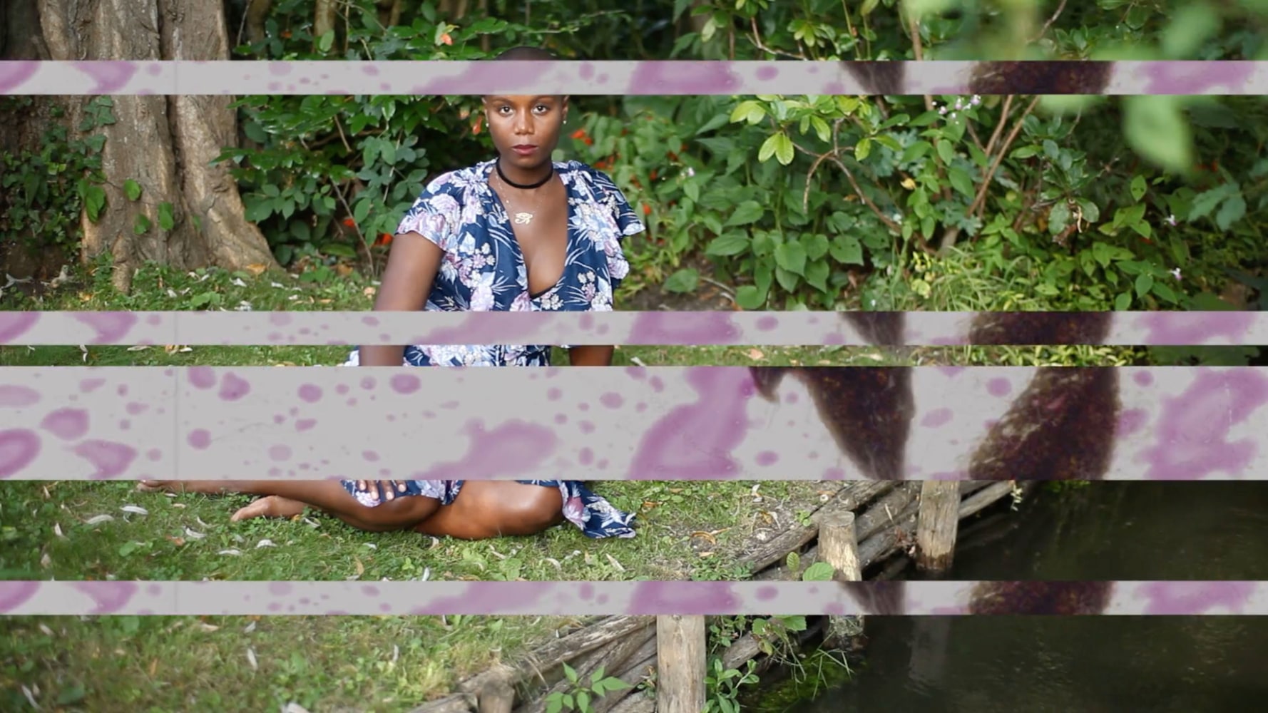 Ja'Tovia Gary Giverny I (NEGRESSE IMPERIALE), 2017 (still) film, 6 minutes, color single-channel video, stereo sound, HD and SD video footage 6 minutes, looped, color/black & white 1920 x 1080, 16:9 aspect ratio, dimensions variable Edition of 5, 2 APs