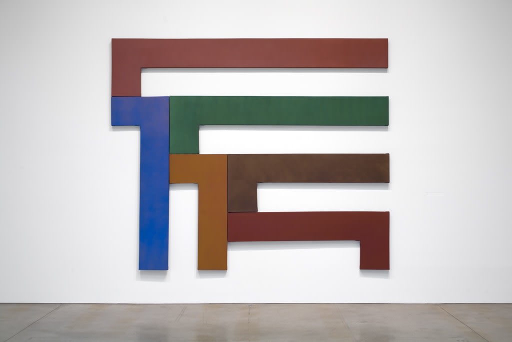 David Novros Untitled, 1965-67 oil on canvas 6 panels total overall: 132 x 168 in. (335.3 x 426.7 cm)