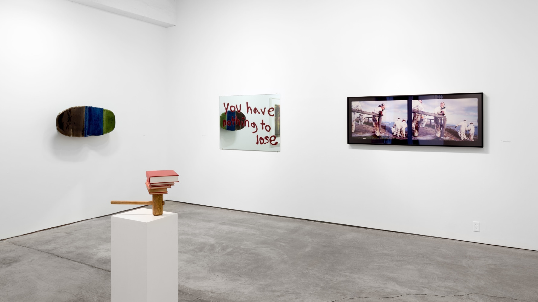 Installation view, Cal Arts Benefit Exhibition, April 5 – 19, 2014
