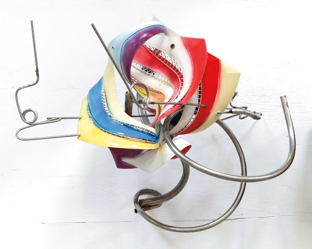 Frank Stella
K.43 (lattice variation), 2008
protogen RPT
41 x 50 x 49 in. (104.1 x 127 x 124.5 cm)