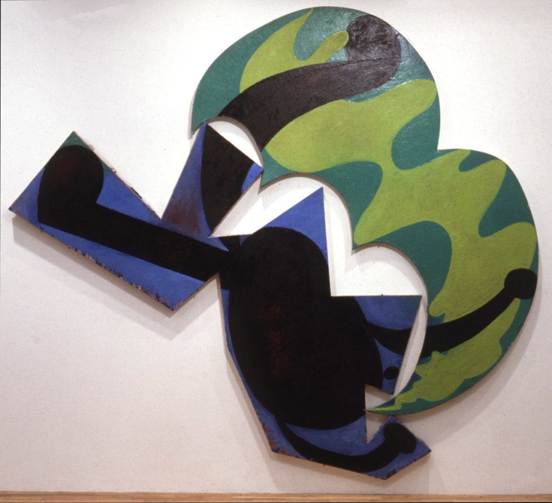 Elizabeth Murray &quot;Back on Earth&quot; 1981 Oil on canvas 120 1/2&quot; x 135&quot;