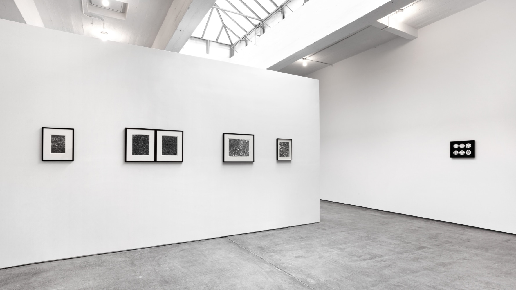 Installation view, Bruce Conner, May 7 – June 21, 2013
