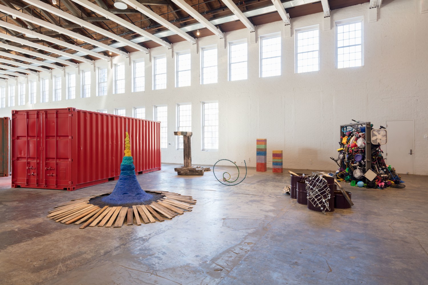 Liz Glynn The Archaeology of Another Possible Future, Installation view, MASS MoCA, North Adams, MA, October 7, 2017 - September 3, 2018