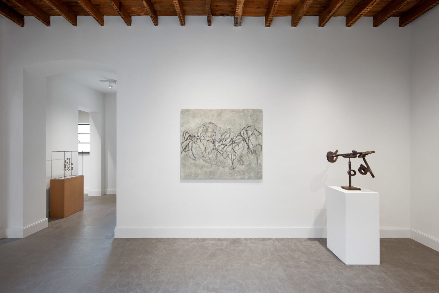 Installation view, Resonance: A Group Exhibition, Paula Cooper Gallery’s special project at No. 30 Yuhua New Village, Shanghai, November 6 - December 26, 2024. Courtesy Paula Cooper Gallery. Photo: LING