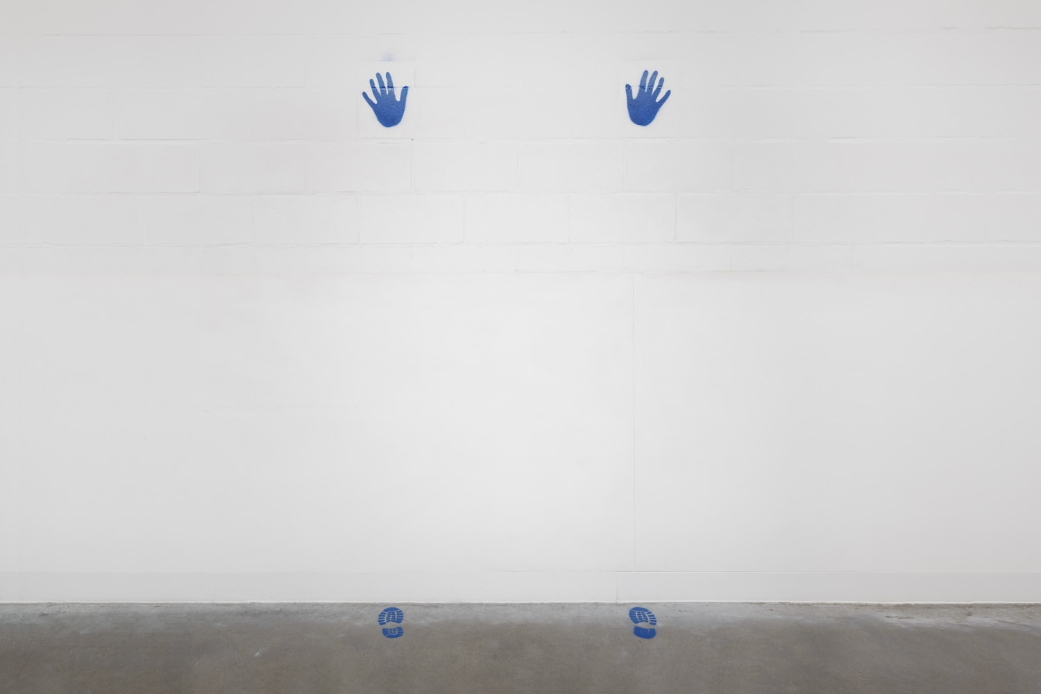 Carey Young Intake Room, Police Station, Bruges, Belgium, 2023 digital C-type photograph frame: 36 5/8 x 50 3/4 x 1 3/4 in. (93 x 128.9 x 4.4 cm)